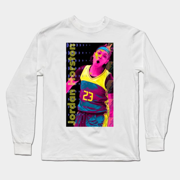 jordan horston Long Sleeve T-Shirt by gritcitysports